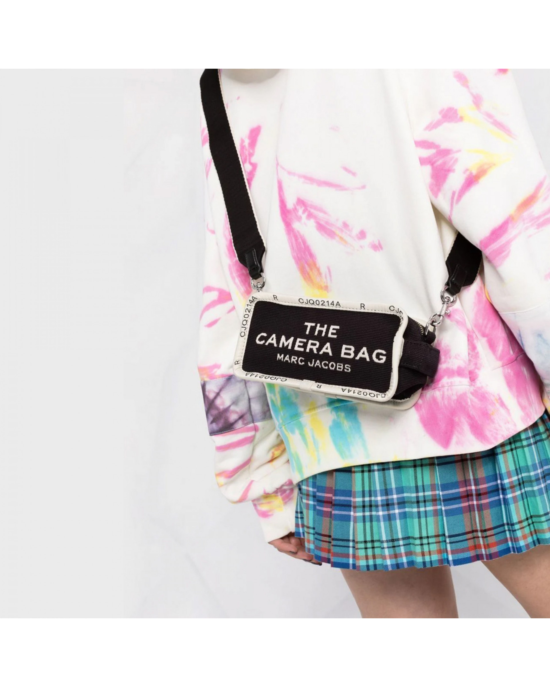 The Jacquard Camera Bag - Black