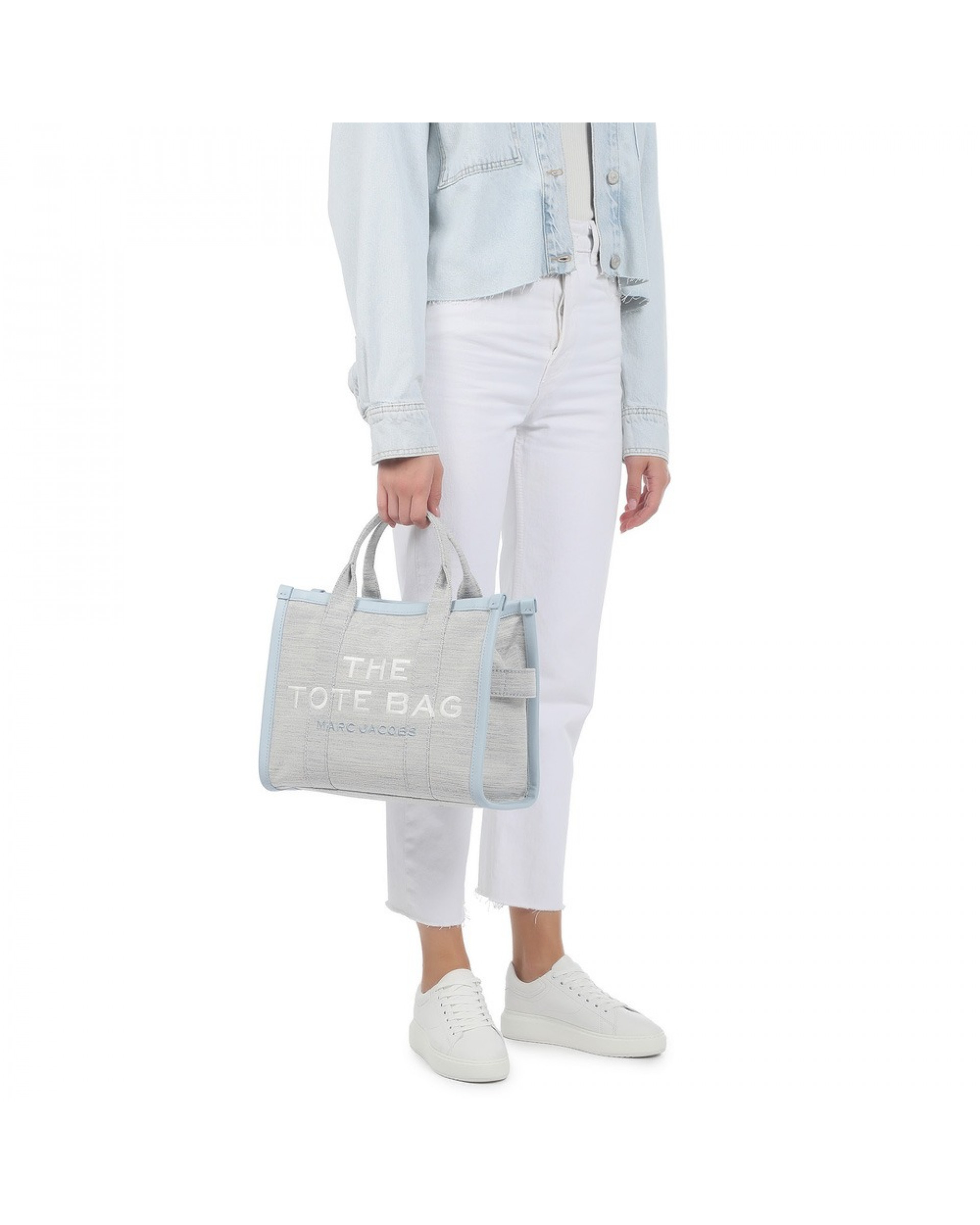 The Summer Medium Tote Bag - Grey