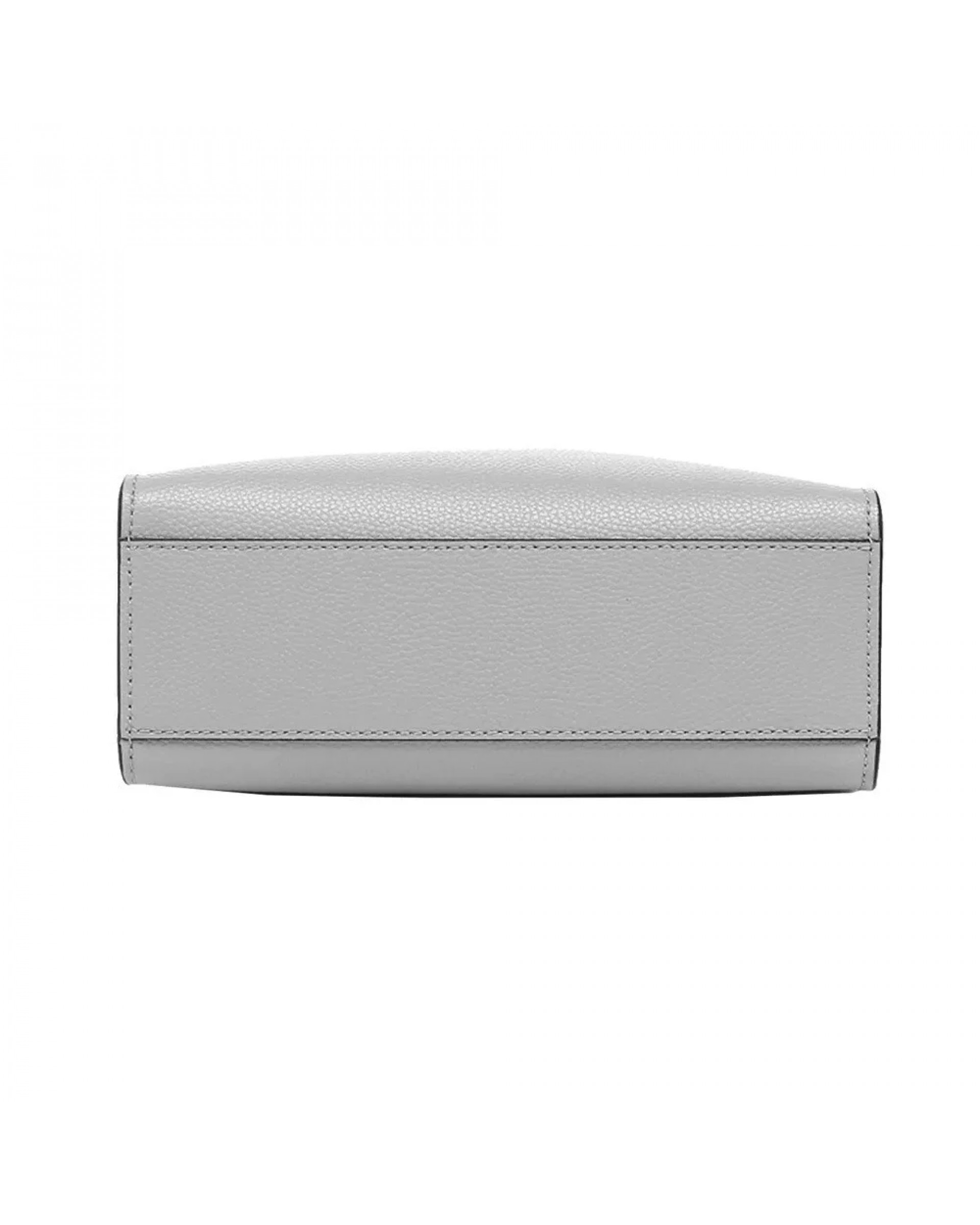 The Leather Mini Grind Tote Bag - Rock Grey