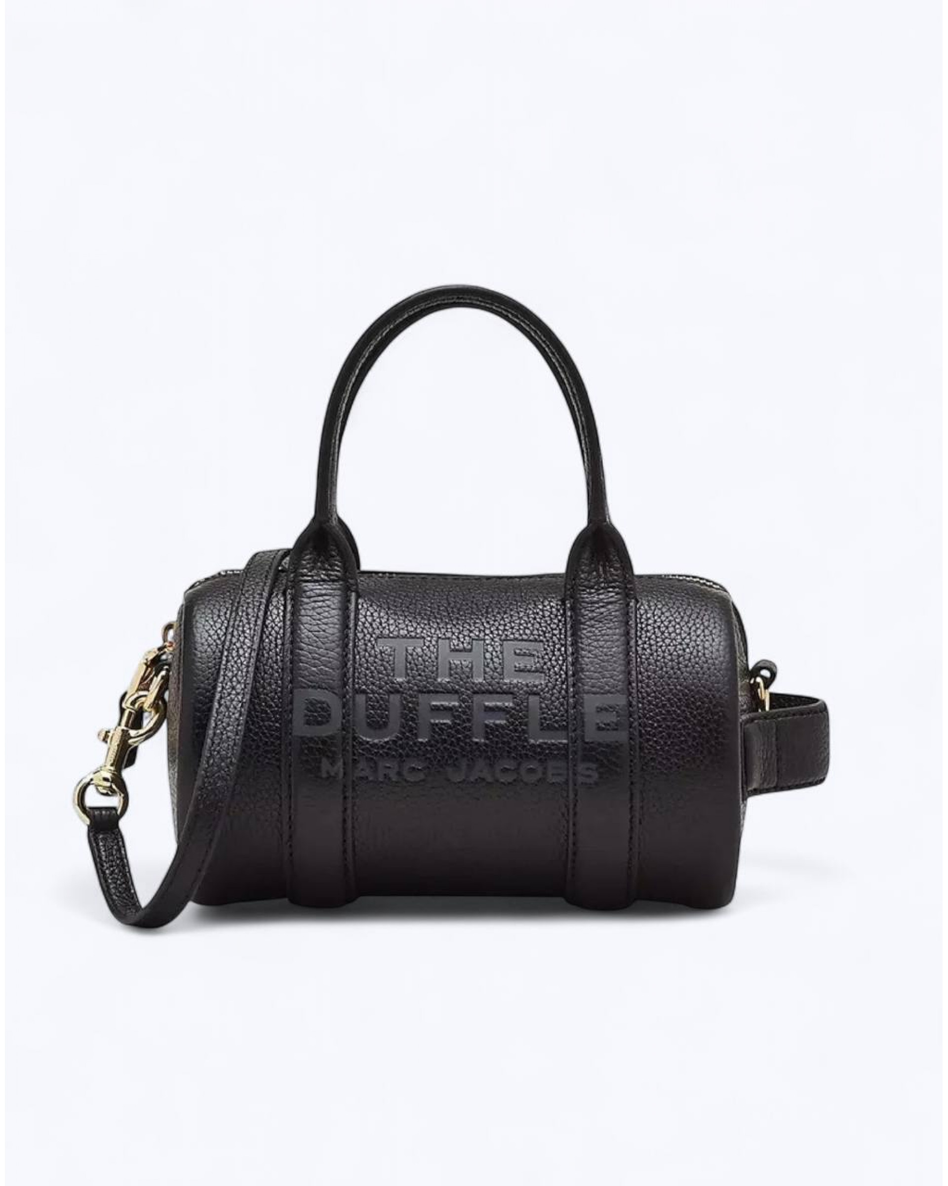 The Duffle Bag Leather - Black