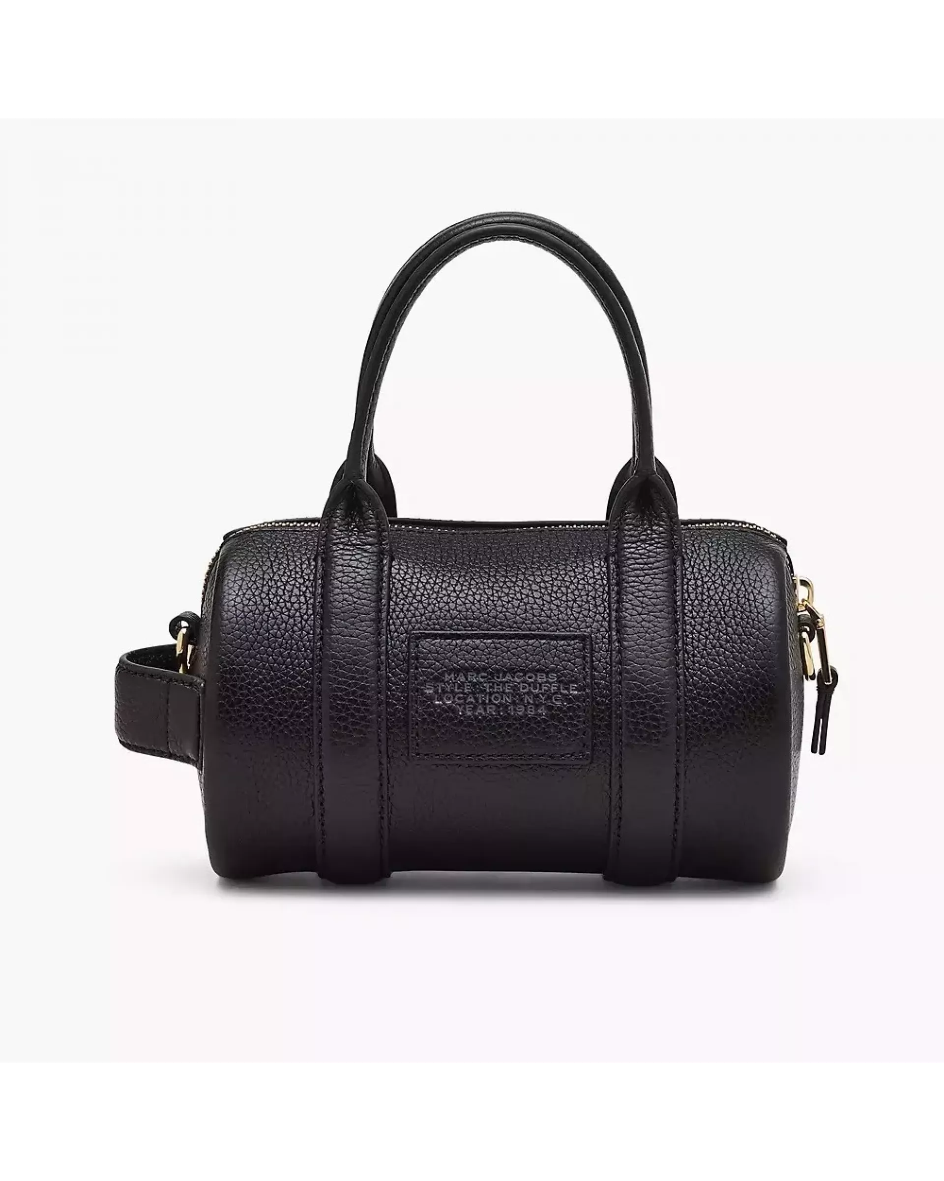 The Duffle Bag Leather - Black