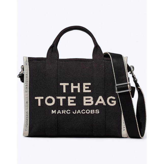  Marc Jacobs The Tote Bag Jacquard Medium - black