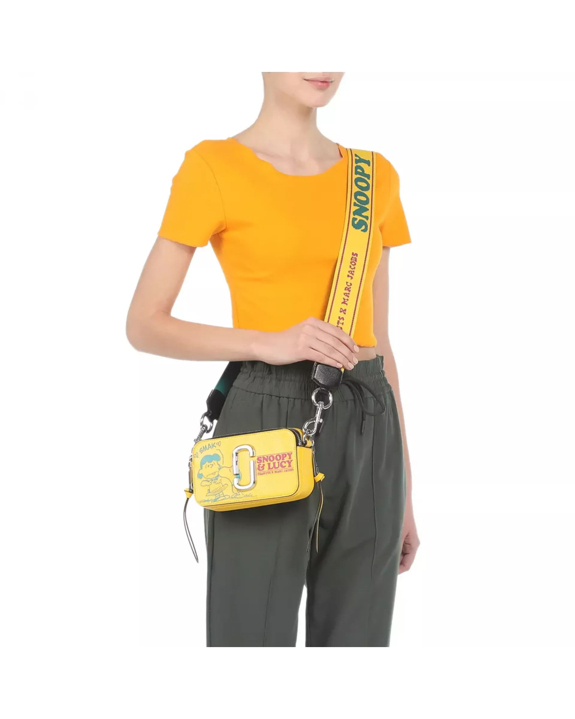 Сумка Marc Jacobs Snapshot - peanuts chrysanthemum 