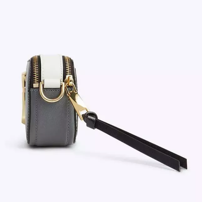 Marc Jacobs logo strap snapshot - black multi