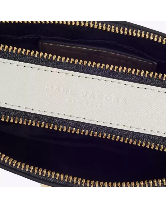 Marc Jacobs logo strap snapshot - black multi