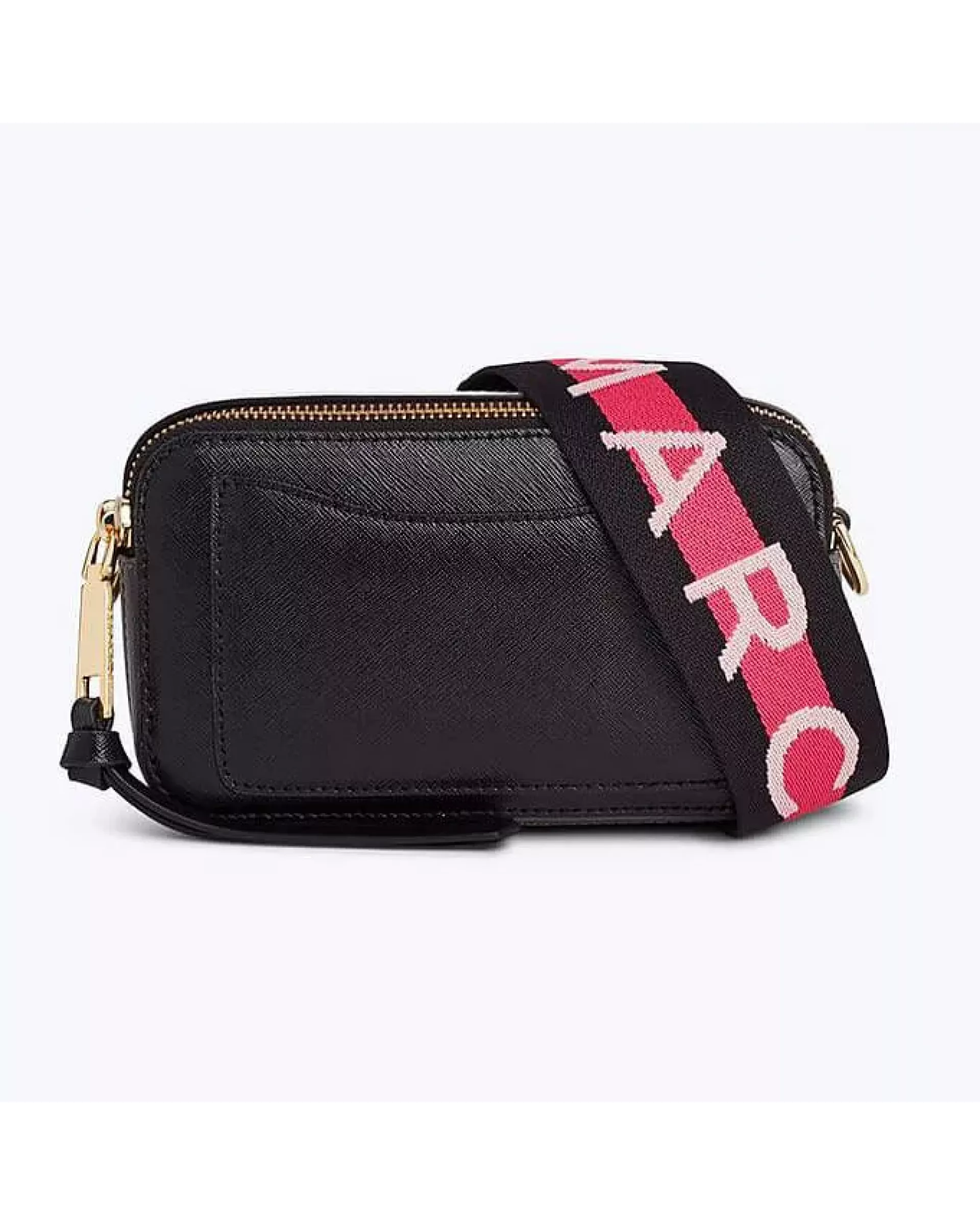 Сумка Marc Jacobs logo strap snapshot - black multi