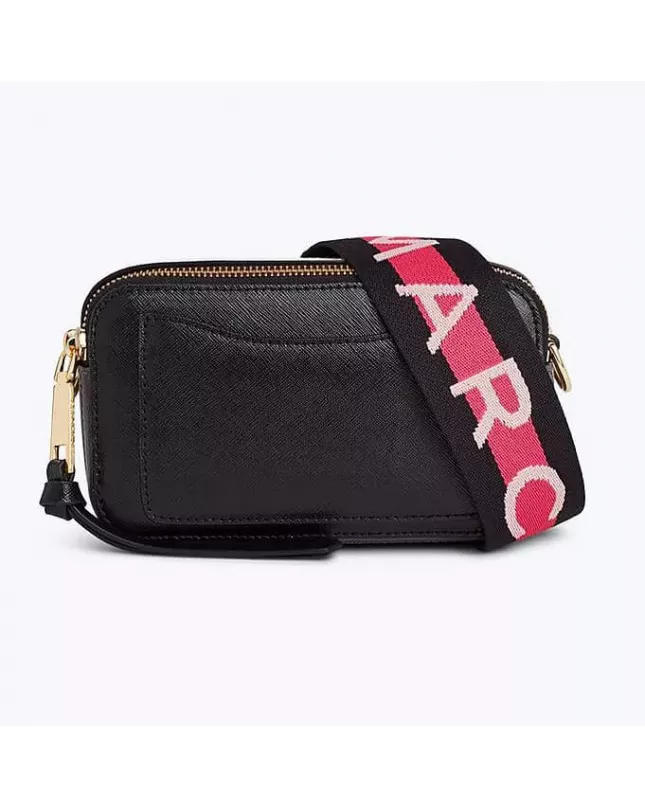 Marc Jacobs logo strap snapshot - black multi