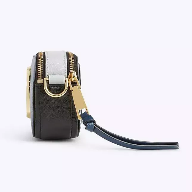 Marc Jacobs logo strap snapshot - blue sea multi