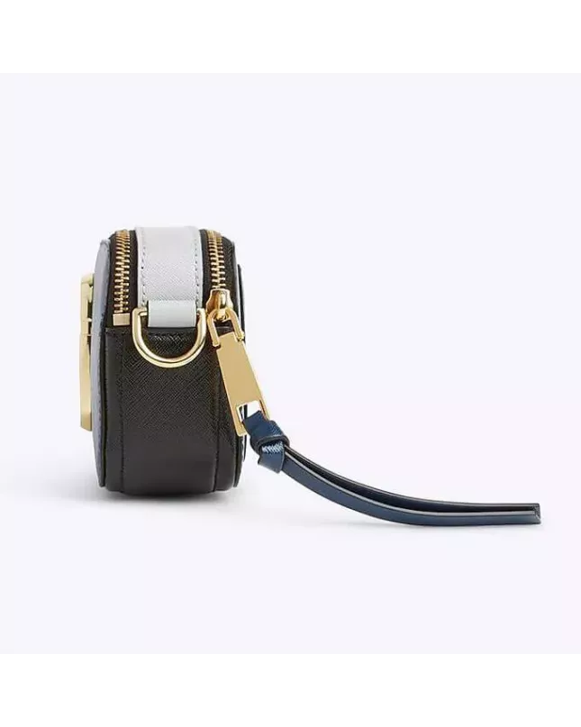 Marc Jacobs logo strap snapshot - blue sea multi