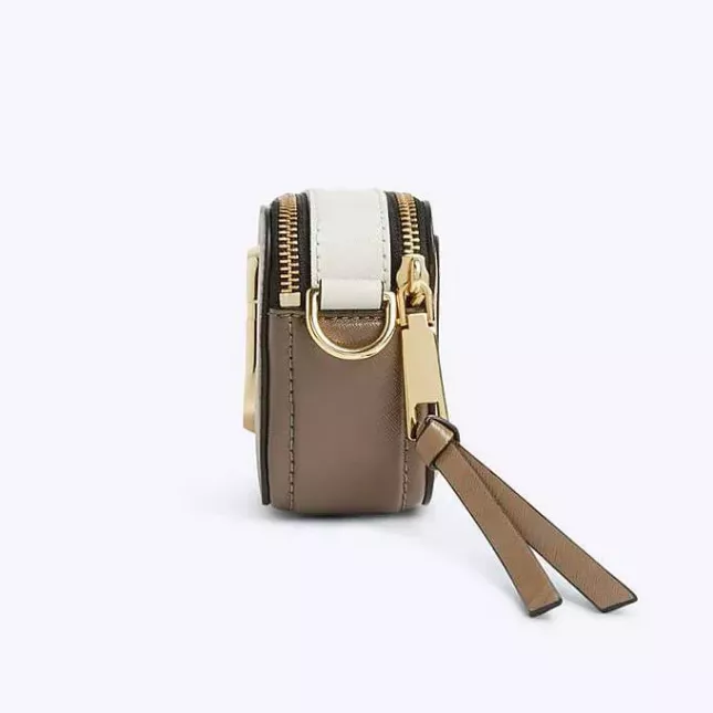  Marc Jacobs logo strap snapshot - french grey multi