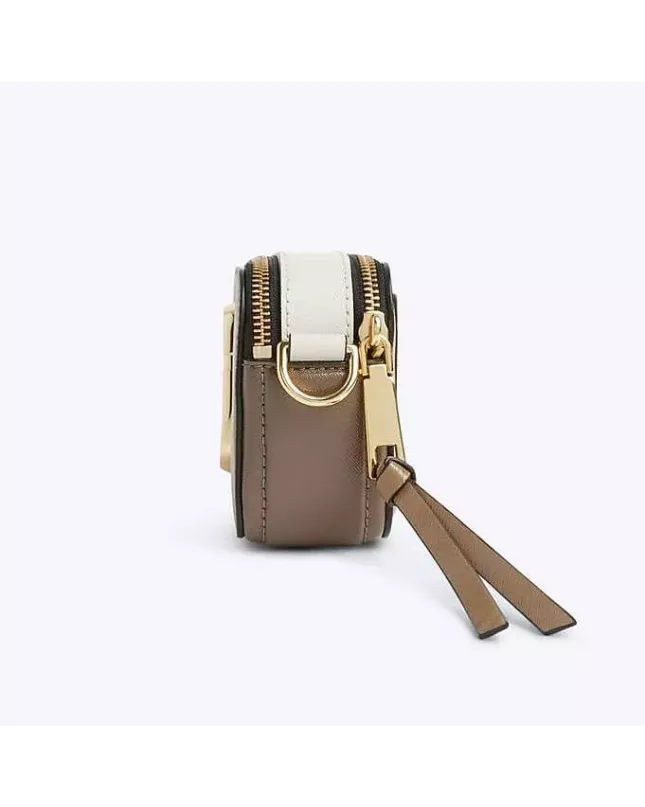  Marc Jacobs logo strap snapshot - french grey multi