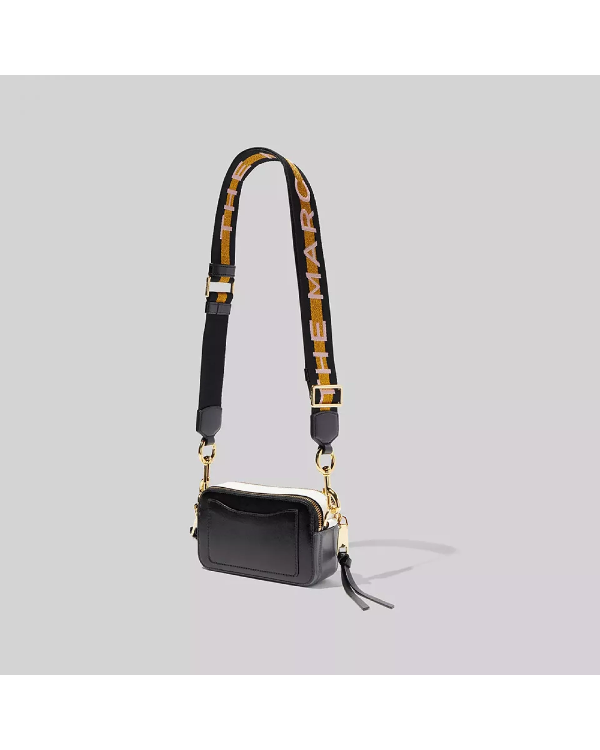 Сумка Marc Jacobs logo strap snapshot - new black multi
