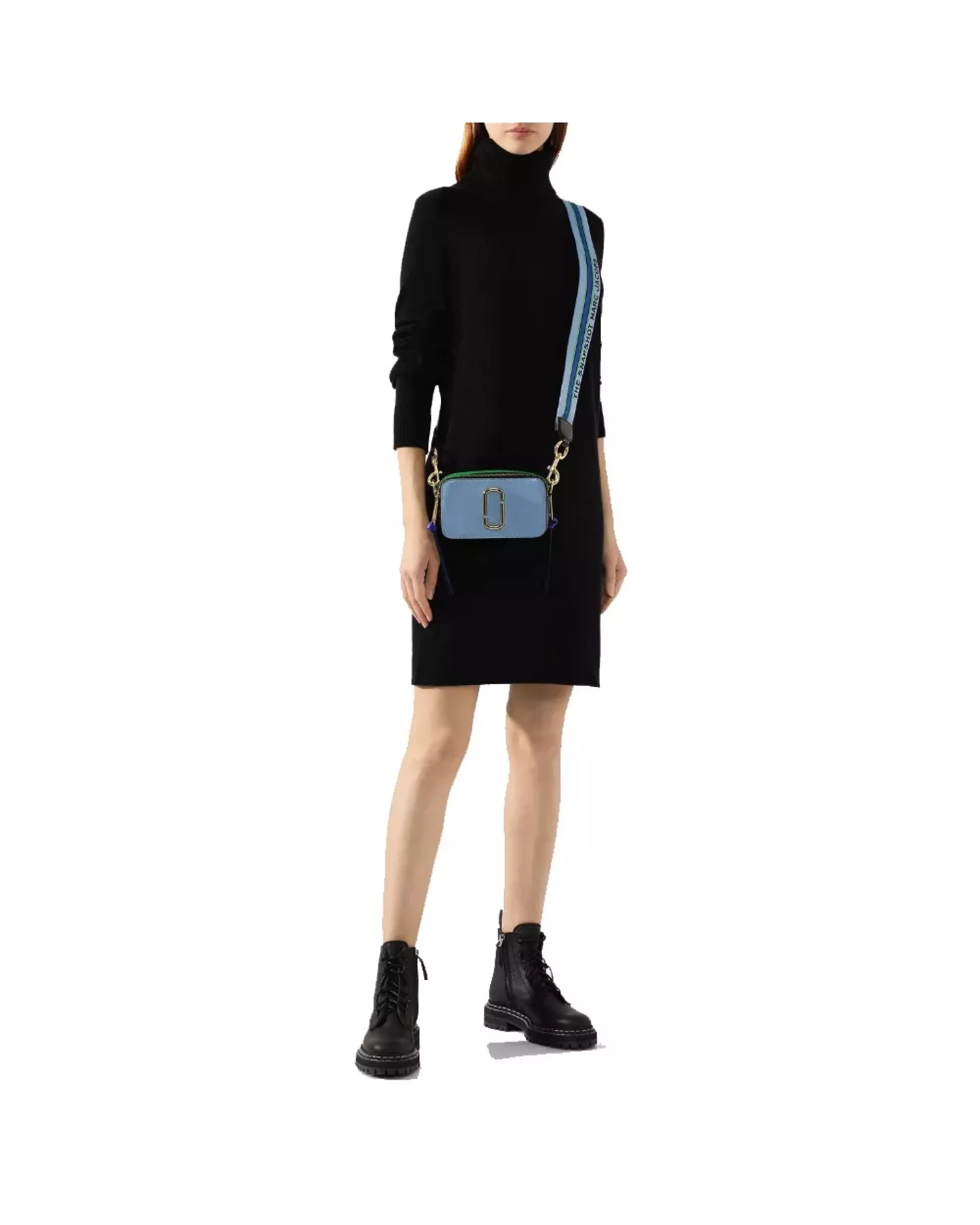 Сумка Marc Jacobs Snapshot - misty blue multi