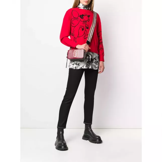 Marc Jacobs Snapshot - new cranberry multi