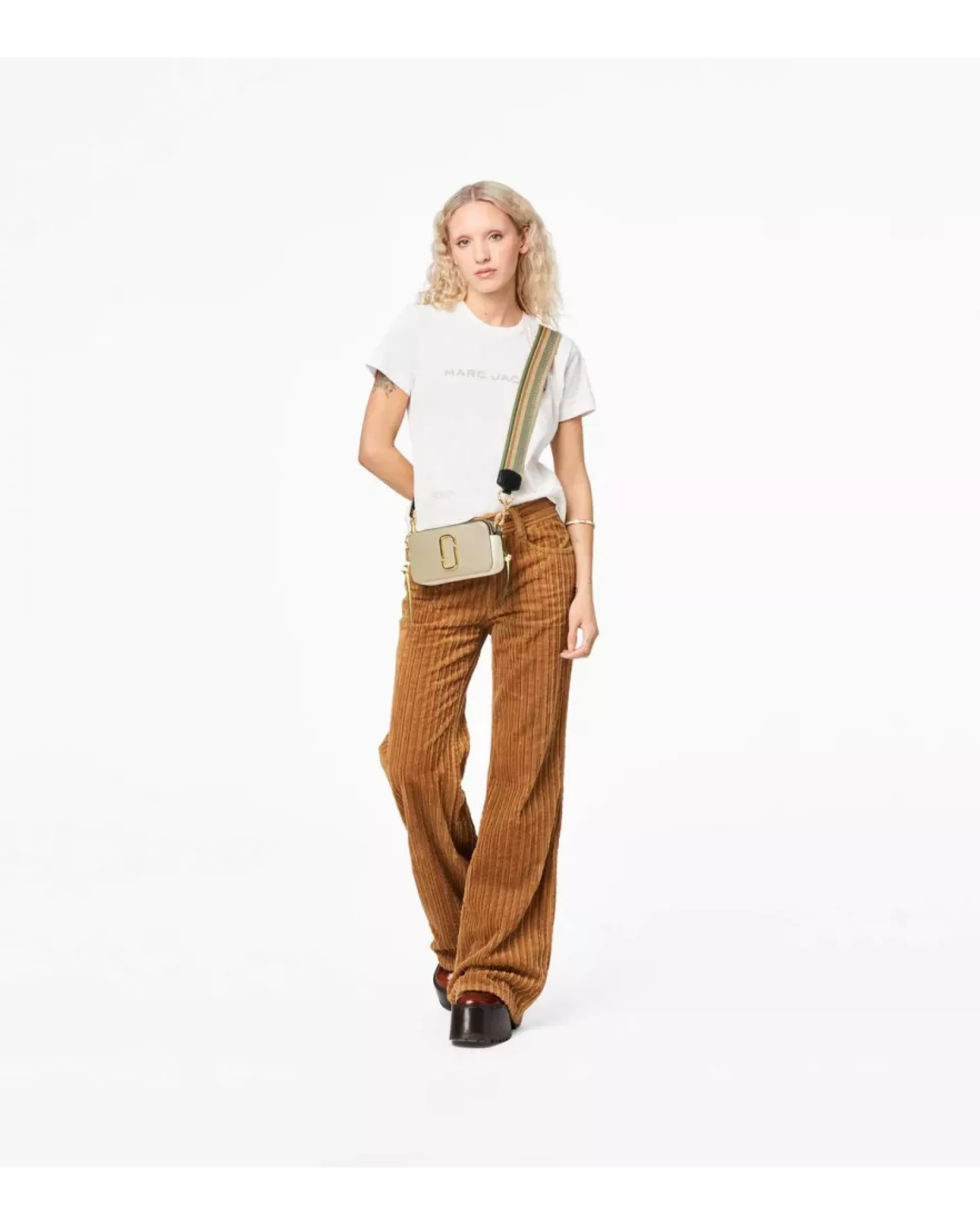 Сумка Marc Jacobs Snapshot the colorblock - silver sage multi