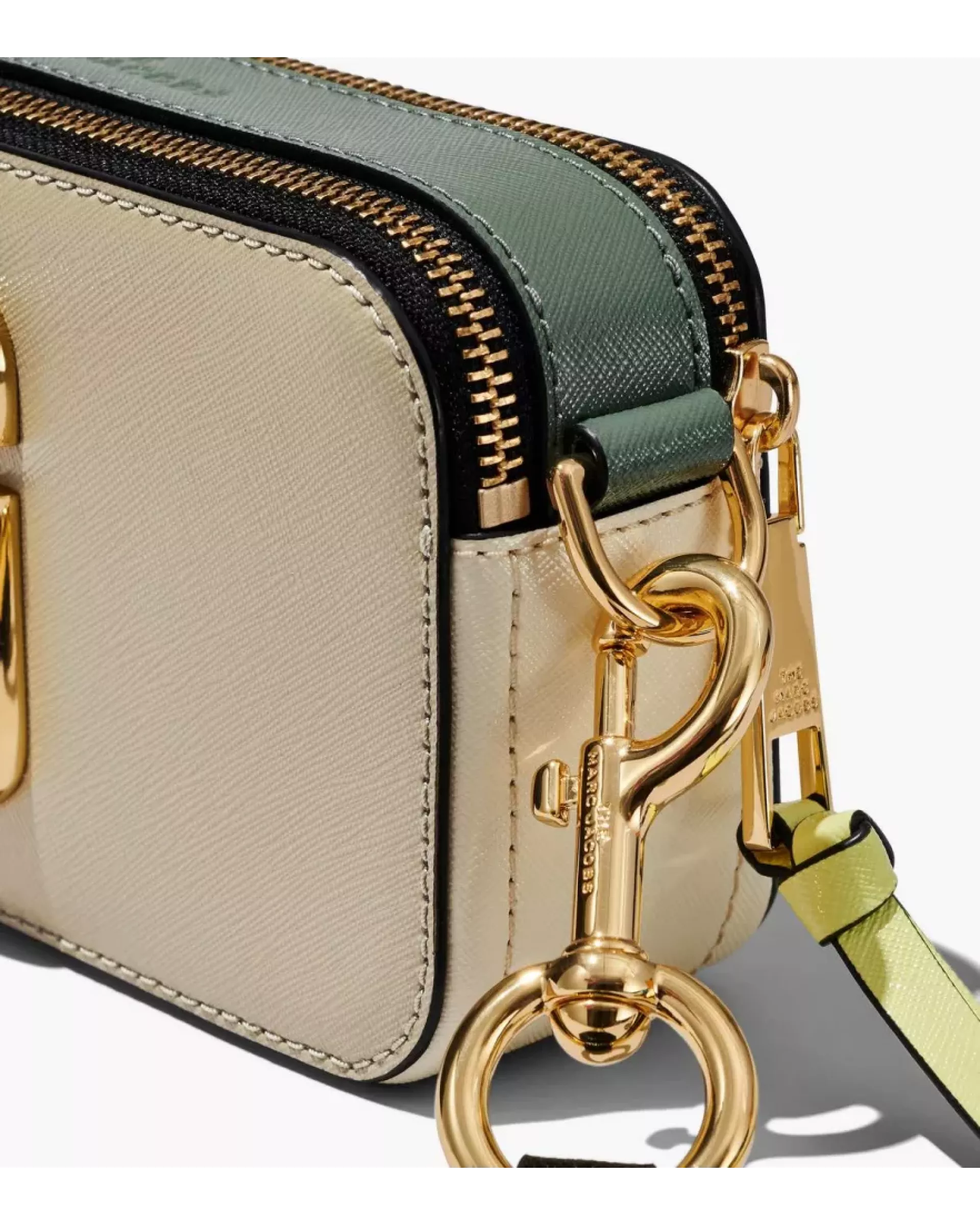 Сумка Marc Jacobs Snapshot the colorblock - silver sage multi