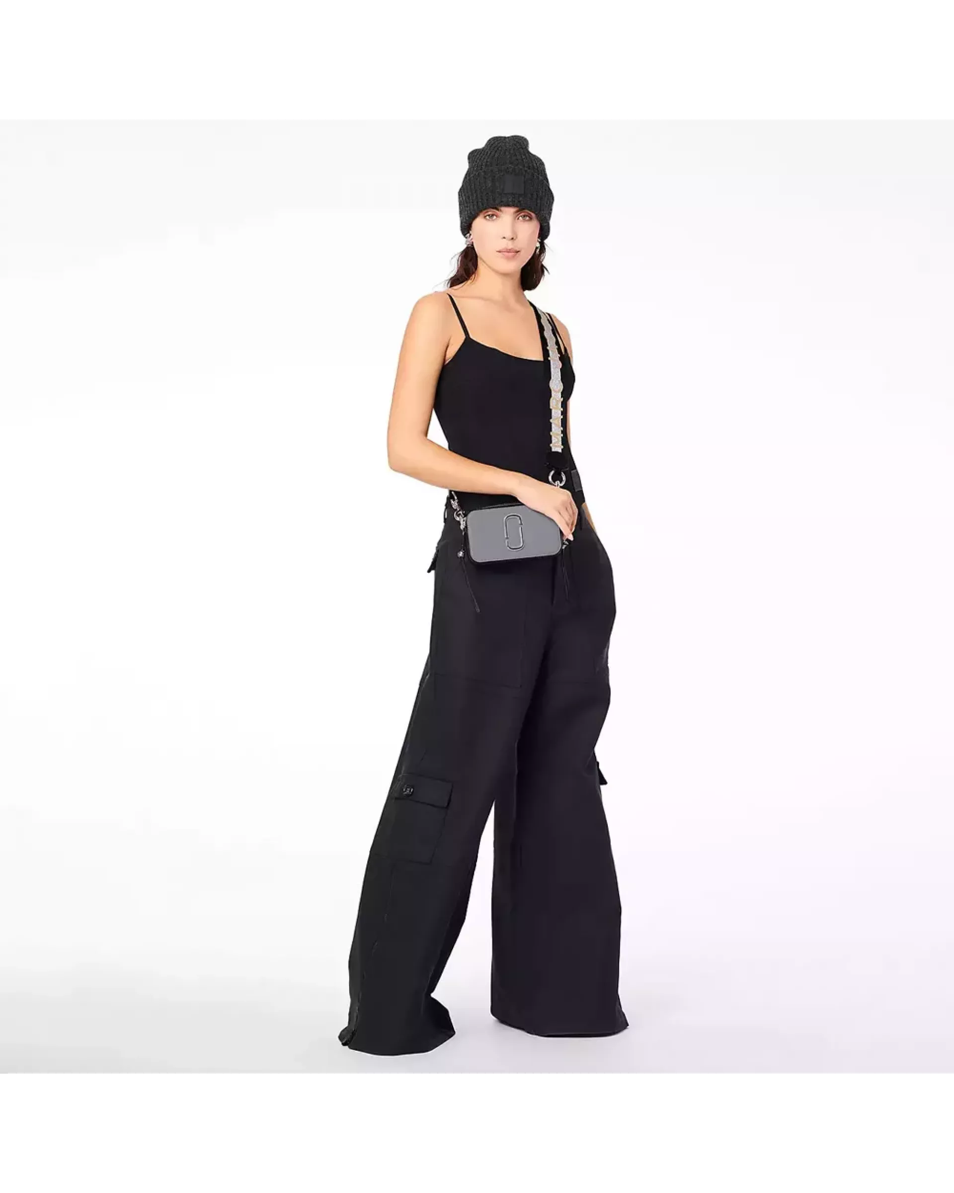 Сумка Marc Jacobs Snapshot - wolf grey multi
