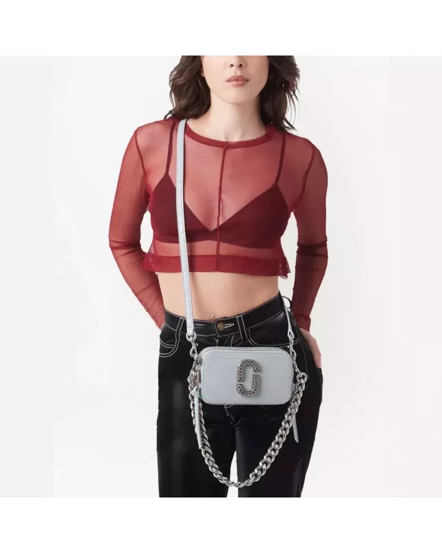 Marc Jacobs the croc-embossed snapshot quarry