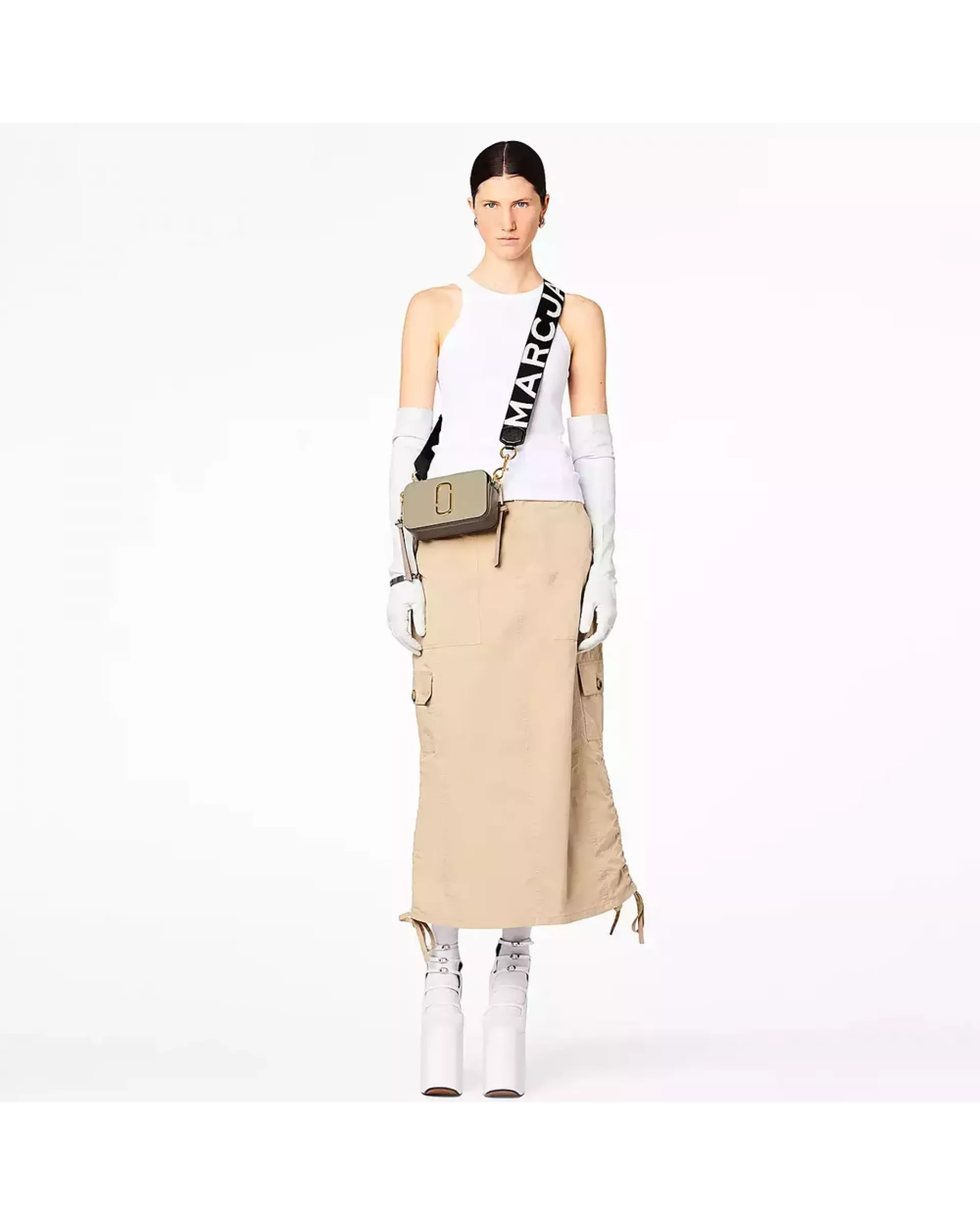 Сумка Marc Jacobs Snapshot - khaki multi