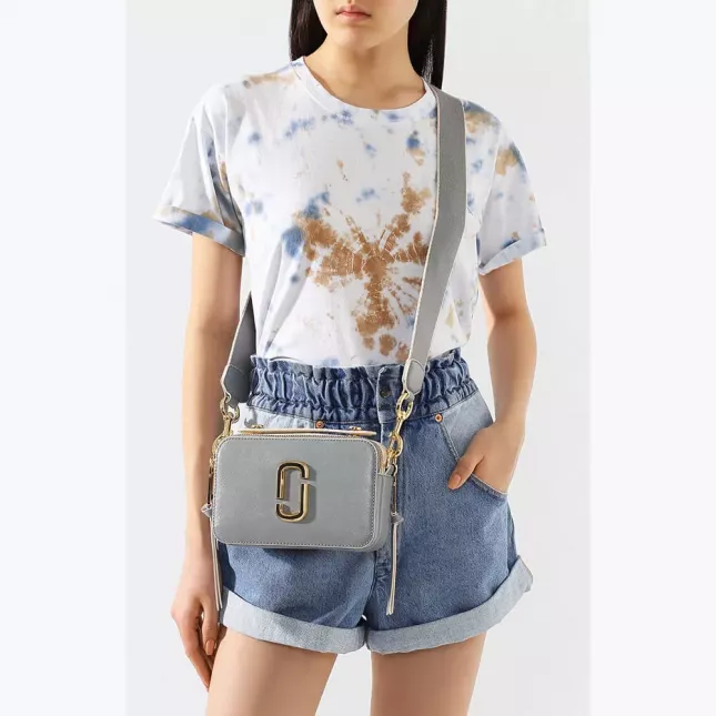 Сумка Marc Jacobs Sure Shot Large - rock grey