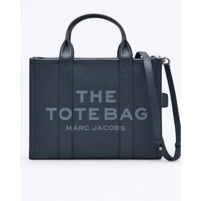  Marc Jacobs The Tote Bag Leather Medium - blue sea