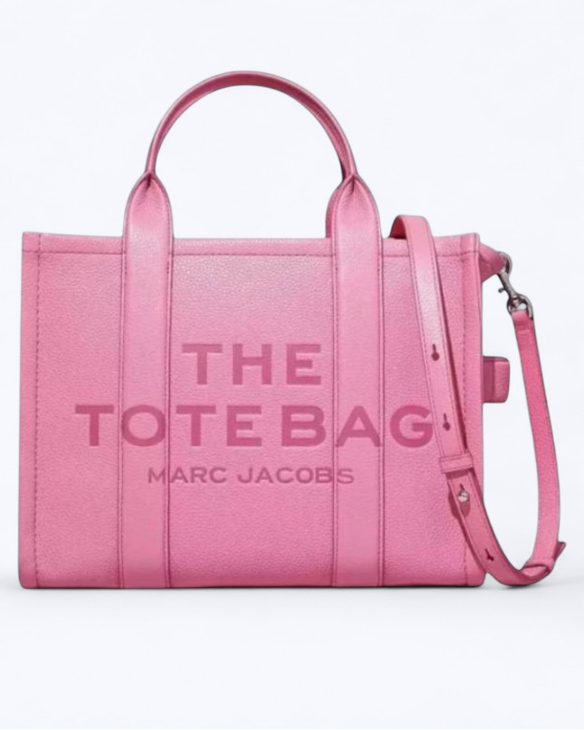  Marc Jacobs The Tote Bag Leather Medium - candy pink
