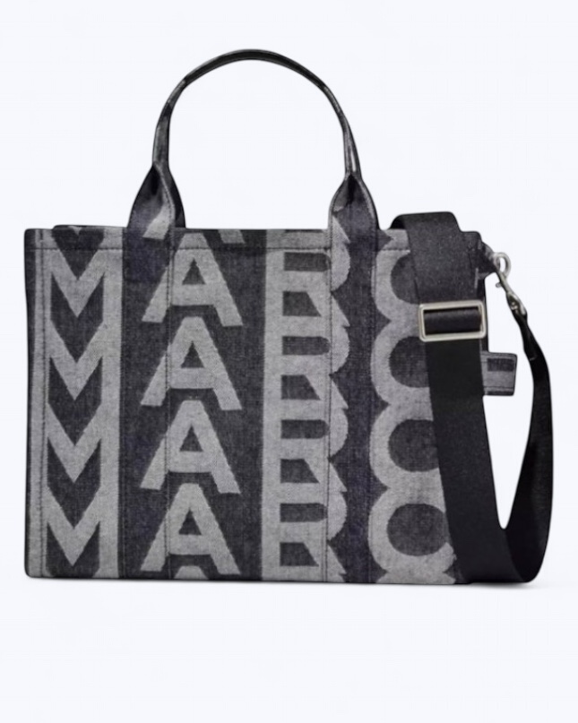 Marc Jacobs The Tote Bag Monogram Denim Medium