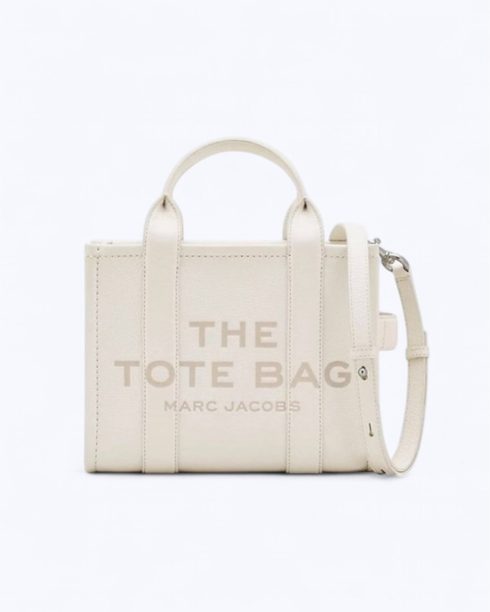The Tote Bag Leather Small  - Cotton
