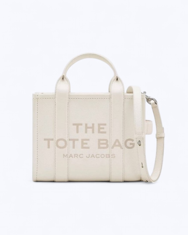  Marc Jacobs The Tote Bag Leather Small  - cotton