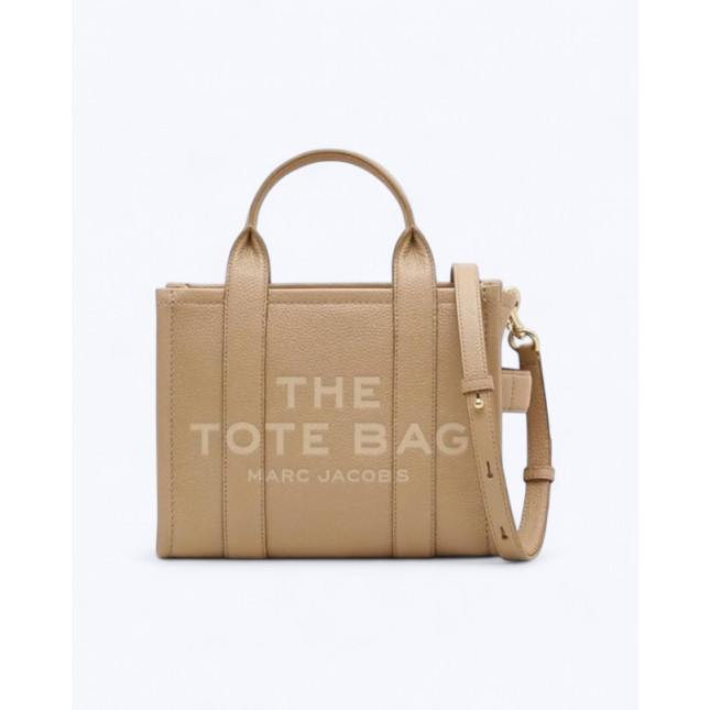 Marc Jacobs The Leather Small Tote Bag - camel