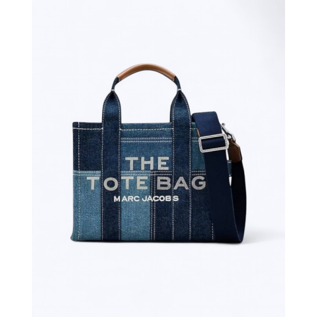 Marc Jacobs The Tote Bag Denim Small  - blue