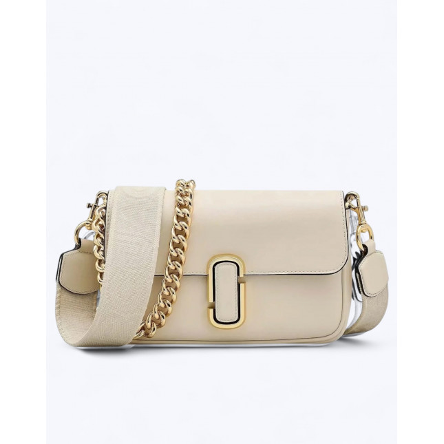 The J Marc Shoulder Bag - Cloud White
