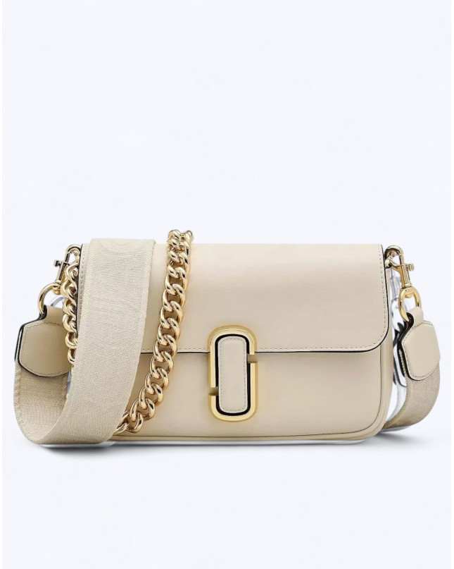 The J Marc Shoulder Bag - Cloud White