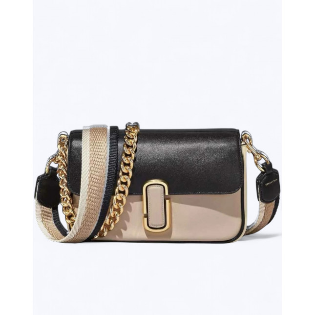 The J Marc Shoulder Bag - Greige Multi