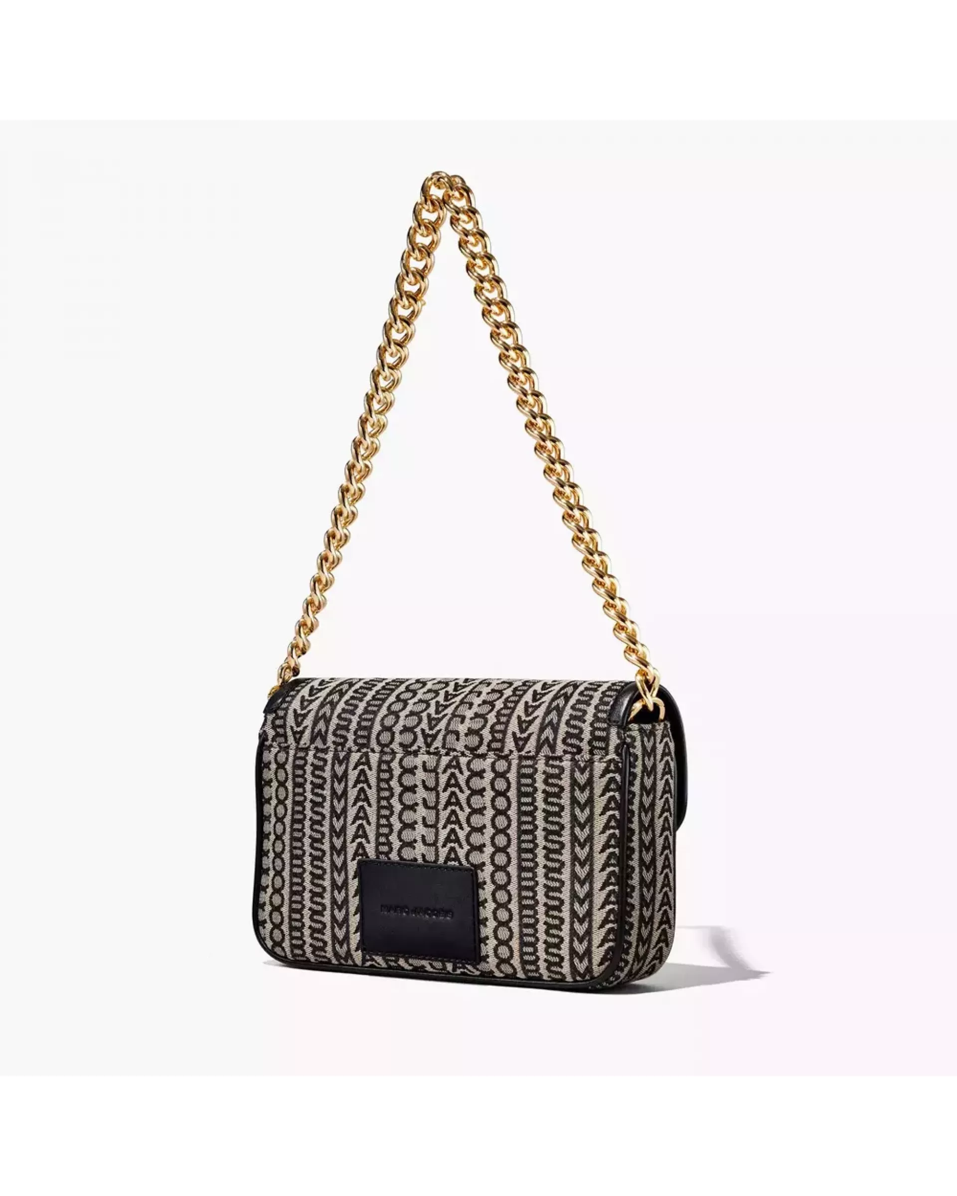 The J Marc Shoulder Bag - Beige Monogram
