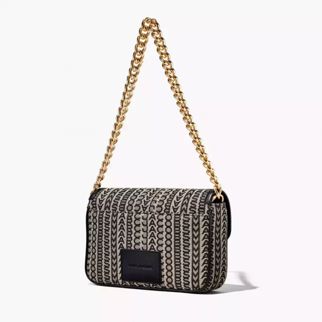 The J Marc Shoulder Bag - Beige Monogram