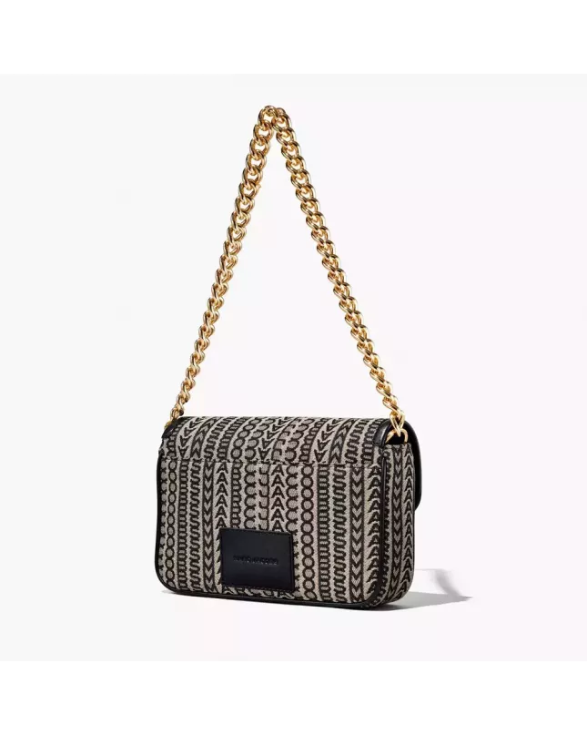The J Marc Shoulder Bag - Beige Monogram