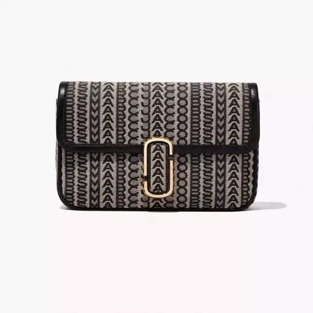 The J Marc Shoulder Bag - Beige Monogram