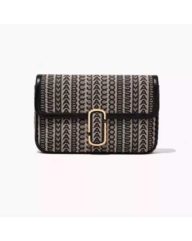 The J Marc Shoulder Bag - Beige Monogram