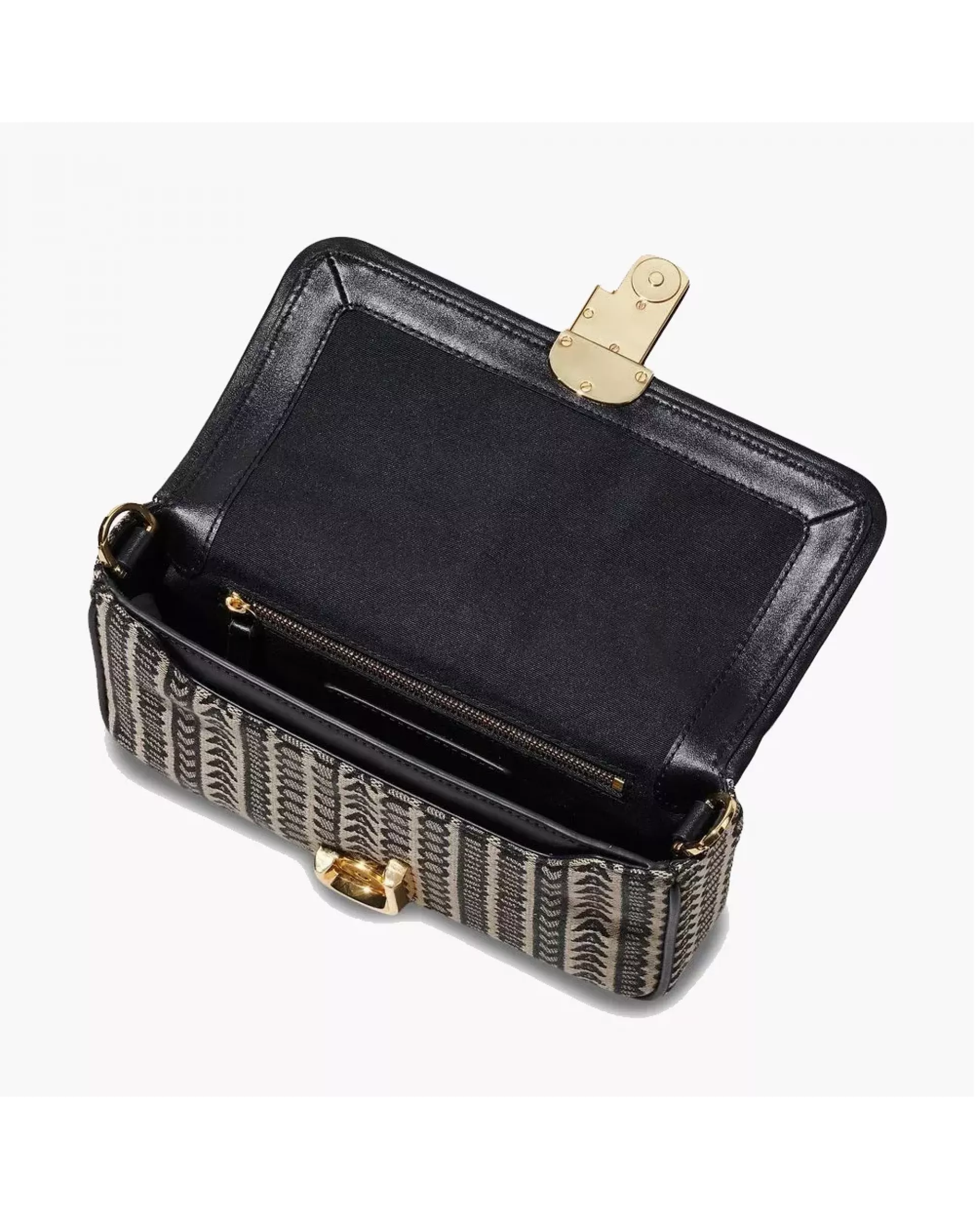 The J Marc Shoulder Bag - Beige Monogram