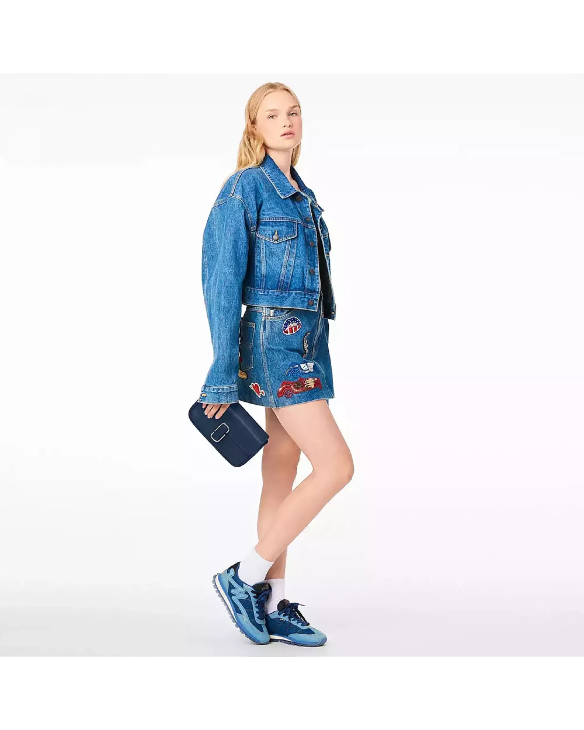 The J Marc Shoulder Bag - Blue Sea