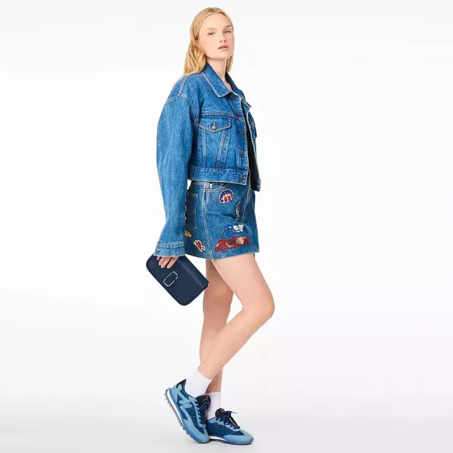 The J Marc Shoulder Bag - Blue Sea