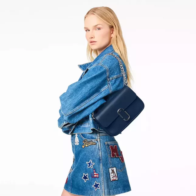 The J Marc Shoulder Bag - Blue Sea