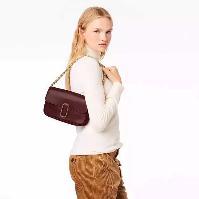 The J Marc Shoulder Bag - Chianti