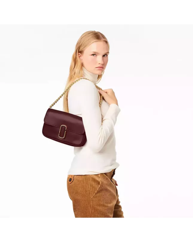 The J Marc Shoulder Bag - Chianti