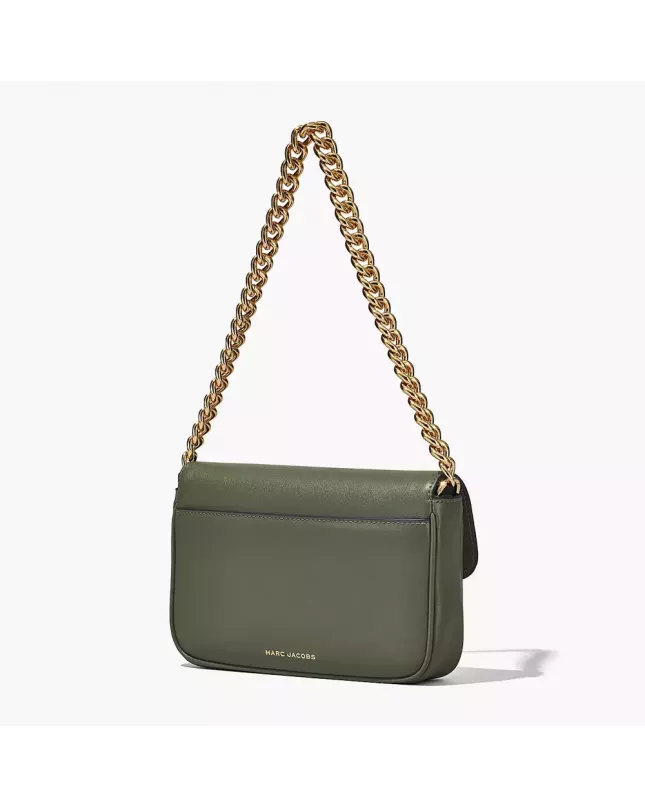 The J Marc Shoulder Bag - Bronze Green