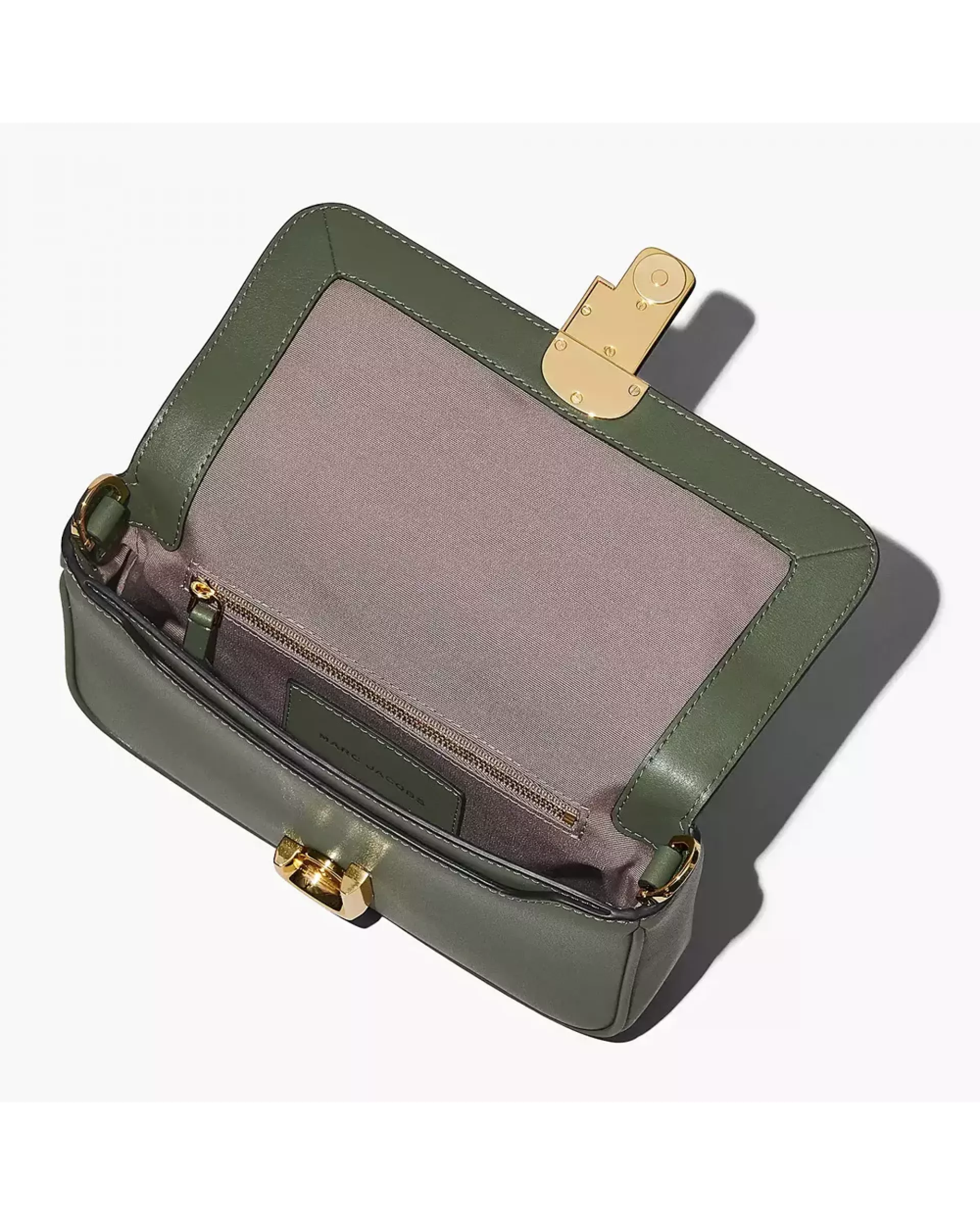 The J Marc Shoulder Bag - Bronze Green