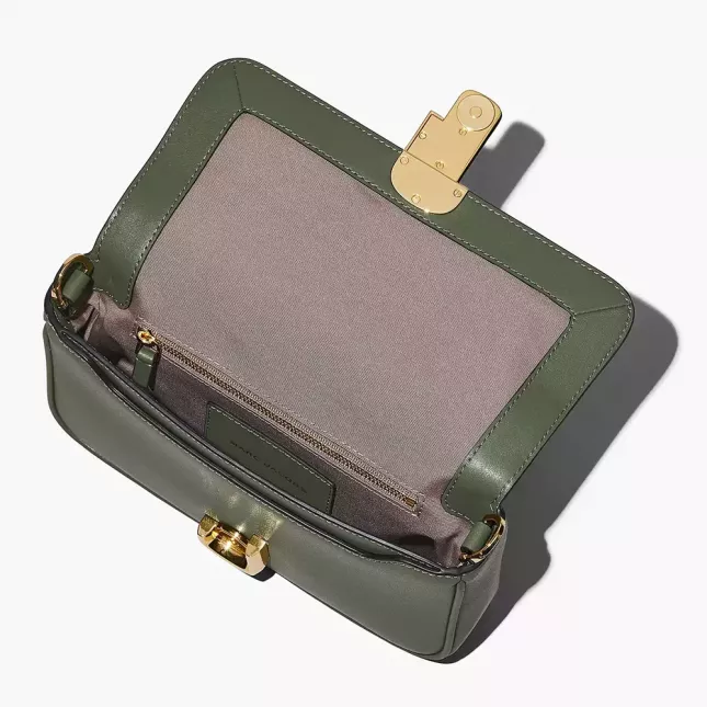 The J Marc Shoulder Bag - Bronze Green