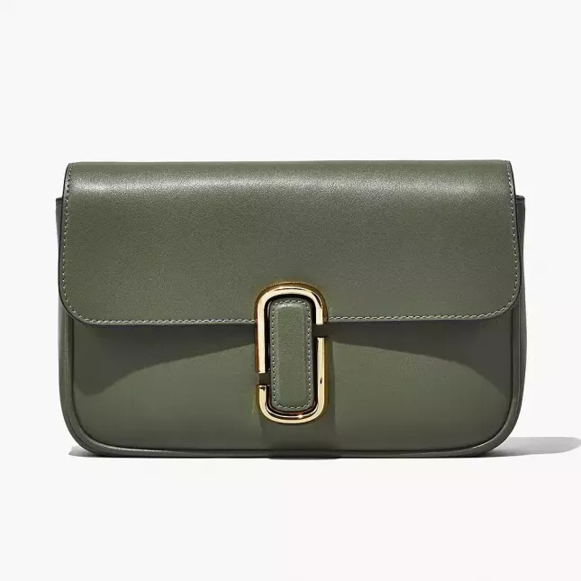 The J Marc Shoulder Bag - Bronze Green