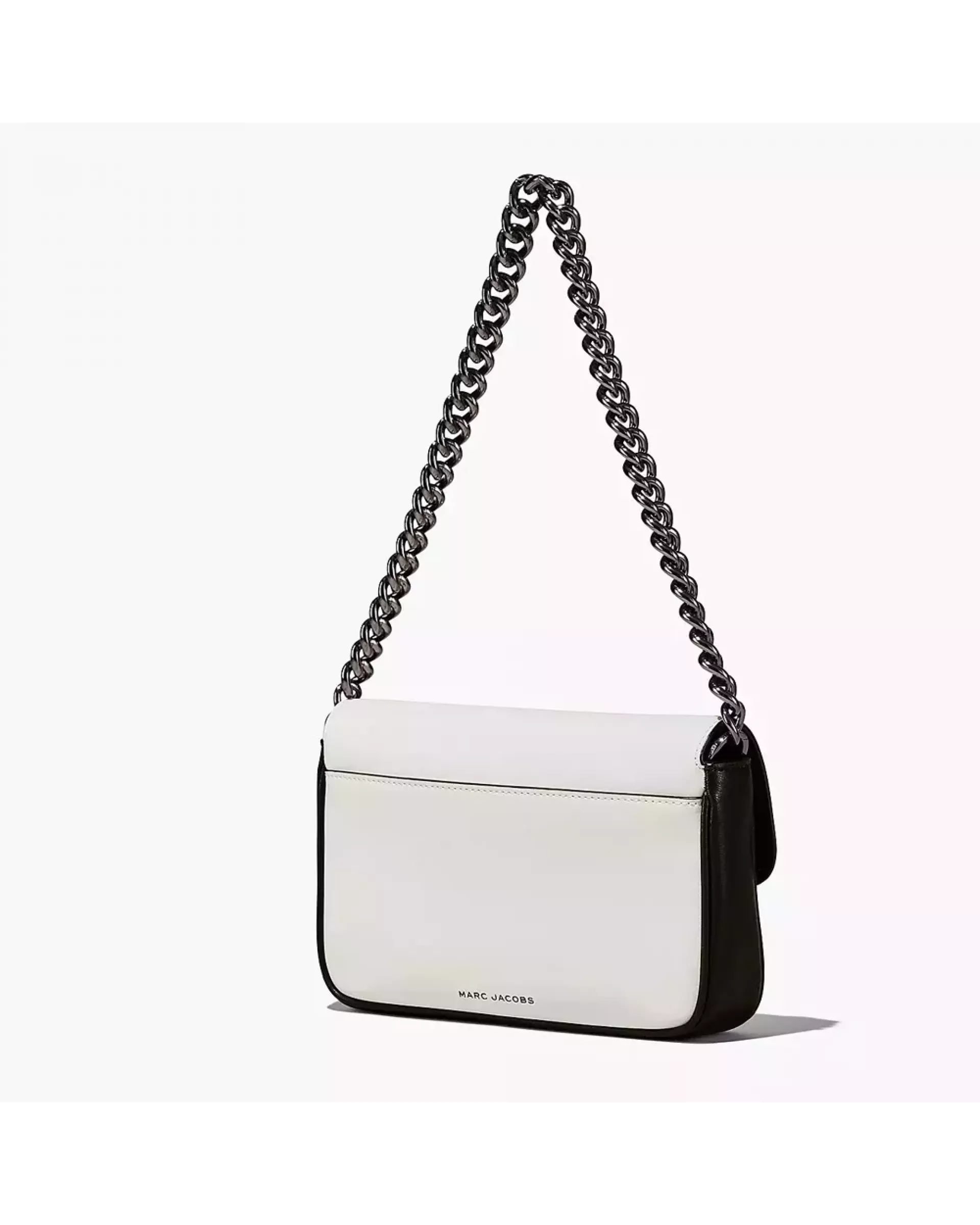 The bi-color J Marc Shoulder Bag - White